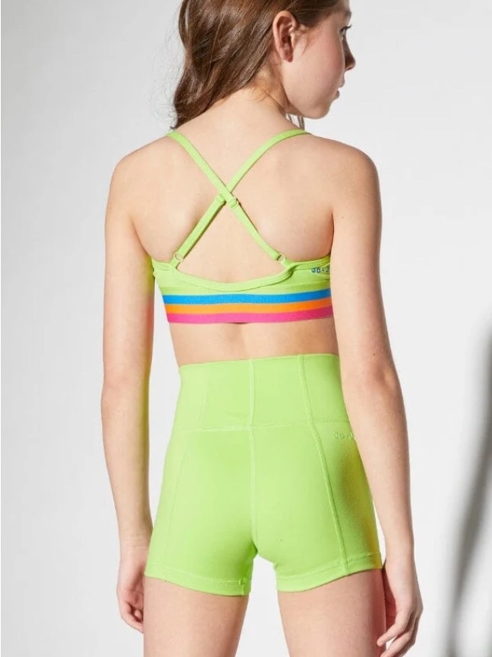 Jo + Jax Lime X Top Dance Set Youth Large NWT ** - Picture 4 of 4
